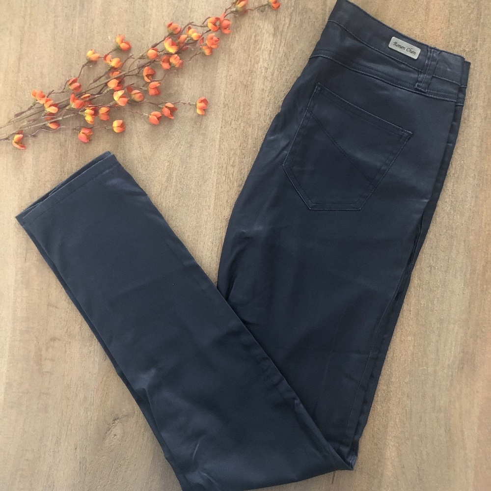 Ronen Chen Faux Leather Denim -T1